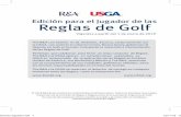 Edición para el Jugador de las Reglas de Golf