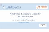 AutoDebias: Learning to Debias for Recommendation