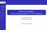 Mosaicos modulares - Taller de Talento Matemático, 4º ESO ...