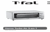 Horno Turbo Air 5-en-1