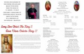 PRAYERS AND LESSINGS OF St. Roch WEL OMING FOR …