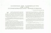 CODIGO DE CONDUCTA DE LAS CONFERENCIAS MARITIMAS