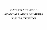 CABLES AISLADOS APANTALLADOS DE MEDIA Y ALTA TENSIÓN