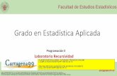 Grado en Estadística Aplicada - Cartagena99