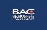Business Analytics Consulting (BAC)