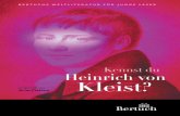 Kennst du Heinrich von Kleist? - Bertuch Verlag Weimar