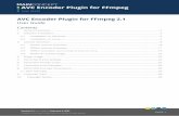 AVC Encoder Plugin for FFmpeg
