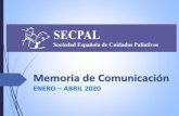 Memoria de Comunicación - infoPaliativos