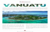 Vanuatu’s natural beauty, abundance of fresh water, ﬁsh ...