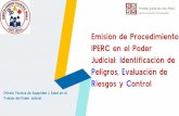 Emisión de Procedimiento IPERC en el Poder Judicial ...