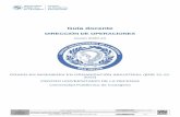 DIRECCIÓN DE OPERACIONES - Universidad Politécnica de ...