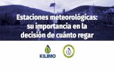 Estaciones meteorológicas: su importancia en la decisión ...