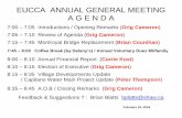 EUCCA ANNUAL GENERAL MEETING