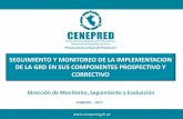SEGUIMIENTO Y MONITOREO DE LA IMPLEMENTACION DE LA GRD EN ...