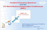 Aviation Frequency Spectrum and the ITU World ...