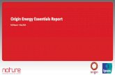 Origin Energy Essentials Report