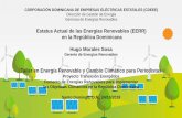 Estatus Actual de las Energías Renovables en la República ...