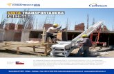 CINTA TRANSPORTADORA CTH-11 - Equipos Construccion