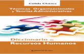 Diccionario de recursos humanos: técnicas organizacionales ...