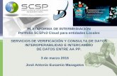 PLATAFORMA DE INTERMEDIACIÓN Portfolio SCSPv3 Cloud para ...