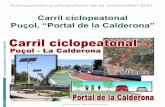 Carril ciclopeatonal Puçol, “Portal de la Calderona”