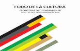 FRONTERAS DEL PENSAMIENTO - Accion Cultural