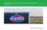 Reliable solutions for FOD prevention