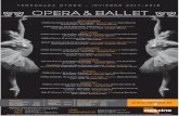 TEMPORADA OTOÑO - INVIERNO 2017-2018 OPERA & BALLET