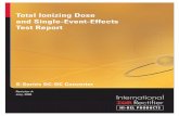 Total Ionizing Dose and Single-Event-Effects Test Report