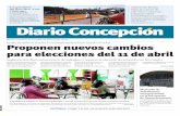 para elecciones del 11 de abril - Diario Concepción