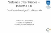Sistemas Cíber Físicos + Industria 4