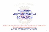 Mandato Amministrativo 2019/2024