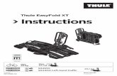 Thule EasyFold XT Instructions