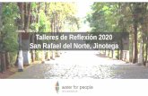 Saneamiento Talleres de Reflexión 2020 San Rafael del ...