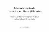 Administração de Usuários no Linux (Ubuntu)