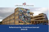 Memoria Institucional 1 2015 - Ministerio de la Presidencia