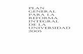 Plan General para la Reforma Integral Revisado final