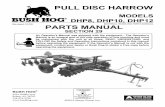 DHP Disc Harrow Parts Manual Layout 1 - Bush Hog