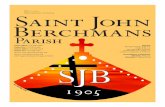 May 5, 2019 Third Sunday of Easter - St. John Berchmans