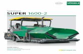 Tracked Paver SUPER 1600-2 - Bellator MB