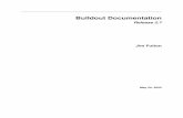 Buildout Documentation