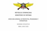 REPUBLICA DOMINICANA MINISTERIO DE DEFENSA