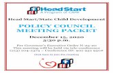 POLICY COUNCIL MEETING PACKET - CAPK