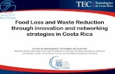 Food Loss and Waste Reduction through innovation and ...