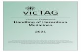 Victorian Framework Handling of Hazardous Medicines