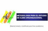 Organizacionallima METODOLOGIA PARA EL ESTUDIO DE CLIMA ...