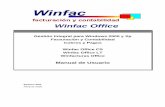 Manual de usuario del Winfac - Eventronic