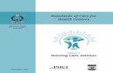 Standards of Care for Health Centers
