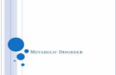 Metabolic Disorder - courseware.cutm.ac.in