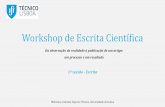Workshop de Escrita Científica